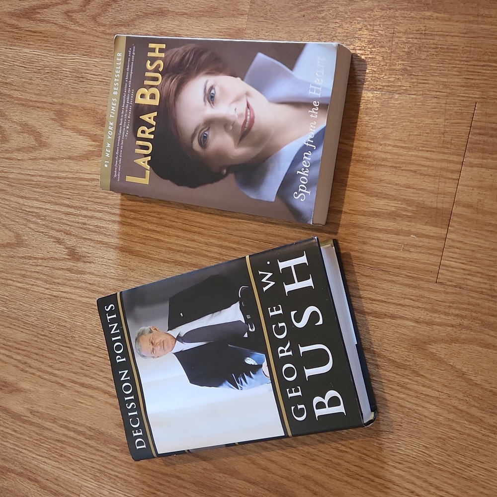 Set of George and Laura Bush Books